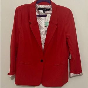 Red/orange blazer